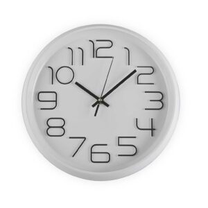 RELOJ COCINA BLANCO 30 CM.