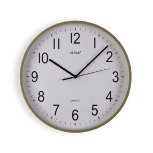 Reloj de pared verde claro 35cm