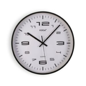 Reloj de pared negro 30cm