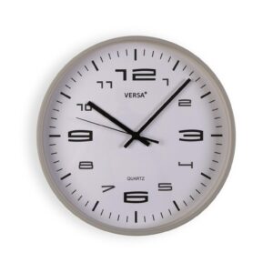 Reloj de pared gris claro 30cm
