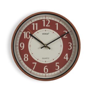 Reloj de pared decorativo rojo 30cm