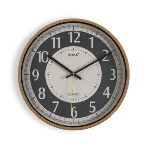 Reloj de pared decorativo gris 30cm