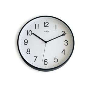 Reloj de pared negro 30cm