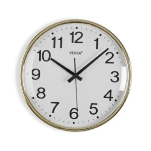 RELOJ PARED GIA DORADO 31CM