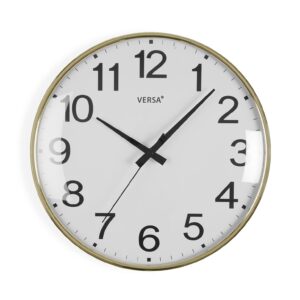RELOJ PARED GIA DORADO 35CM